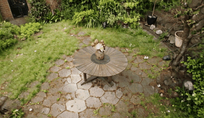 Real-time inference results with four input images